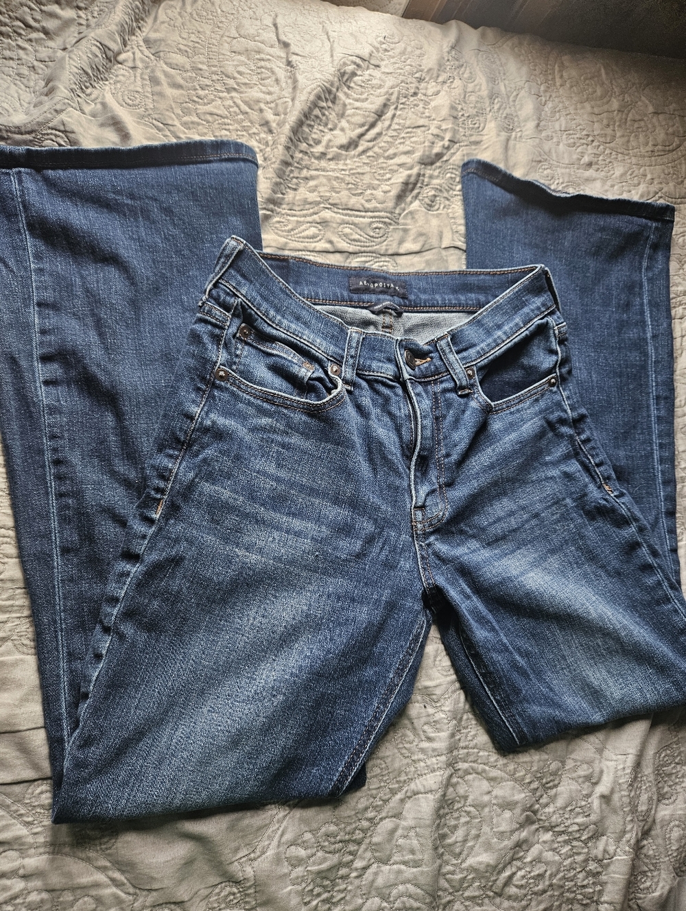 Aeropostale High Rise Flare Jeans